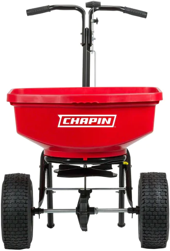 Chapin® Powder Coated Spreader with Speed Control - 80 lb Capacity - Snow & Ice Control